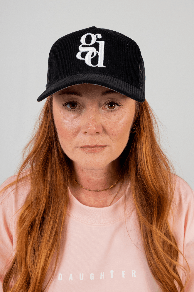 Black Corduroy GD Cap