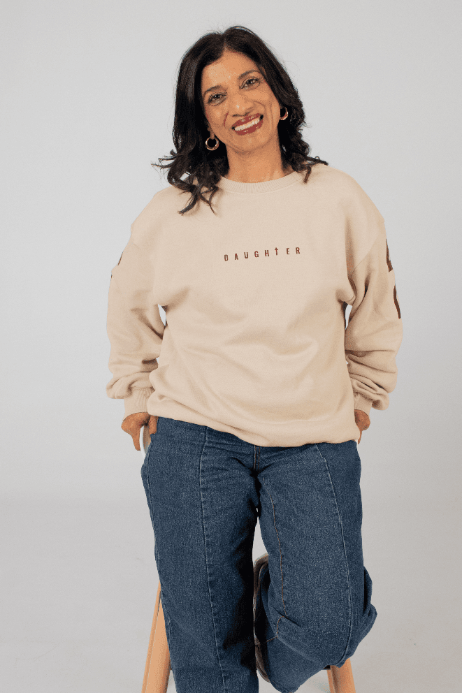 Cream Daughter Sweater
