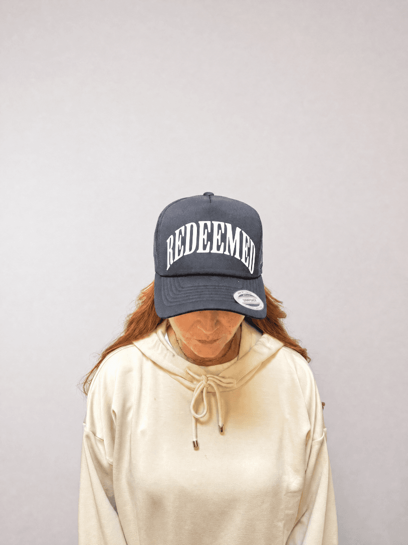 Black Redeemed Trucker Cap (SnapBack)