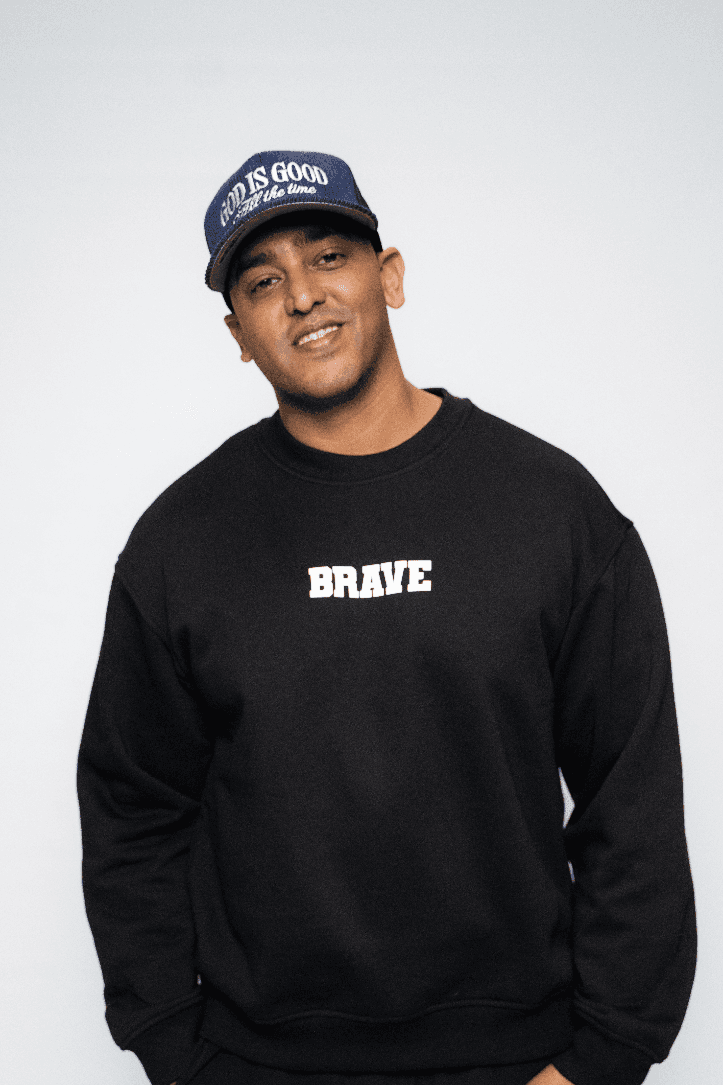 Black Brave Courageous Sweater