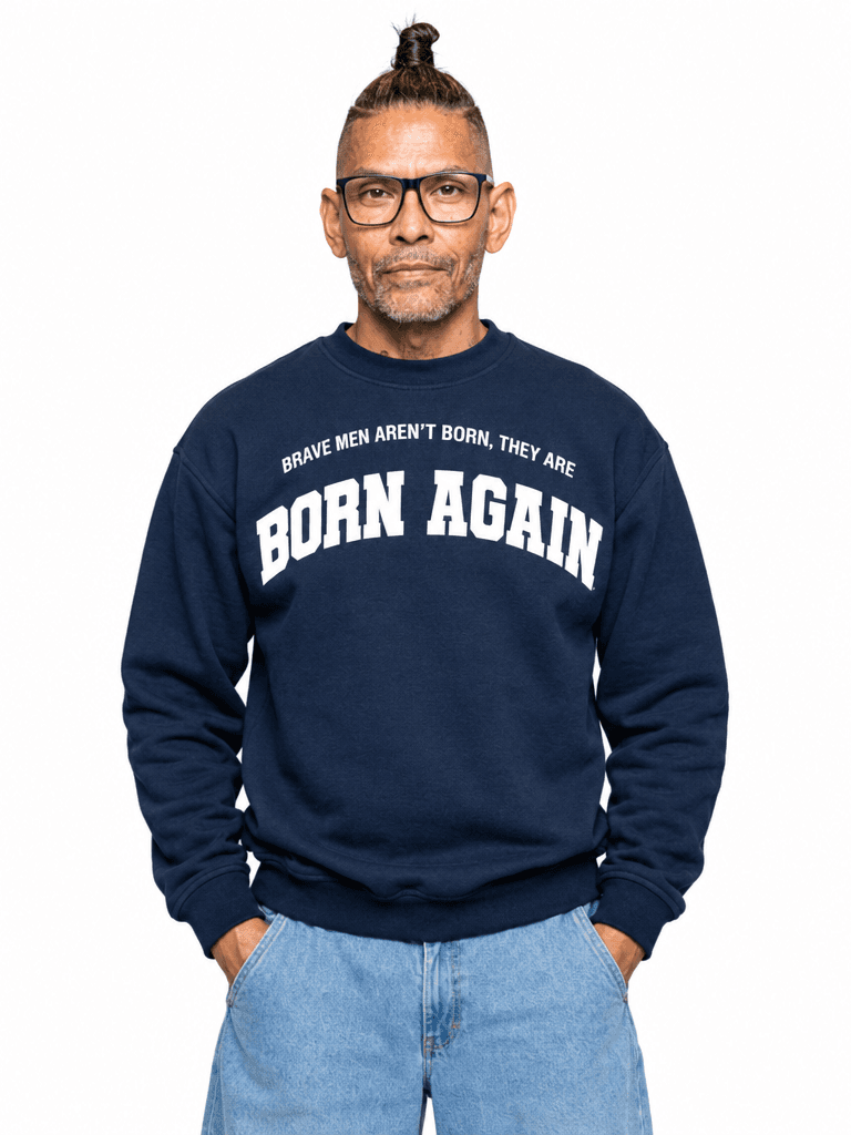 Navy Born Again Sweater