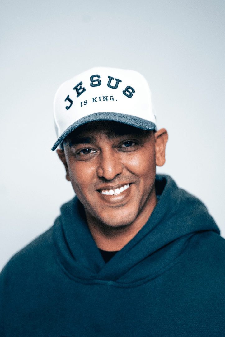 Tonal Washed Jesus is King Cap