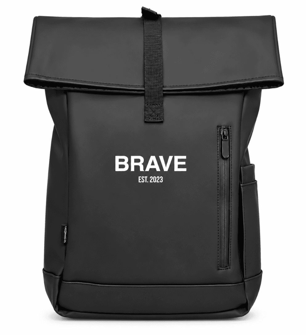 Black Brave Laptop Bag