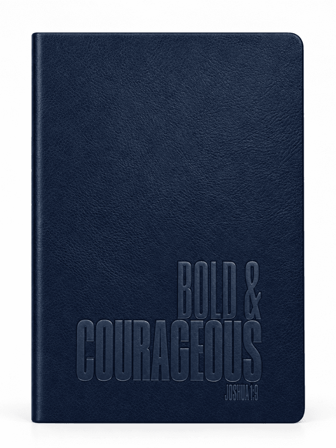 Navy Bold & Courageous Journal