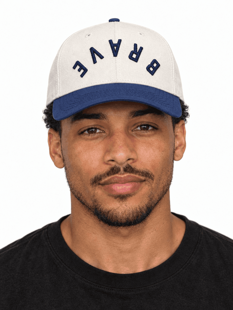 Sand & Navy BRAVE Cap